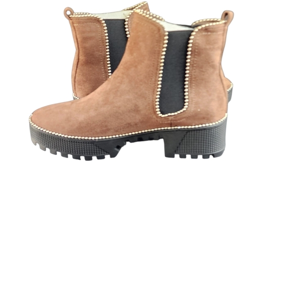 Cape Robbin Chelsea Brown Boots - Picture 1 of 10